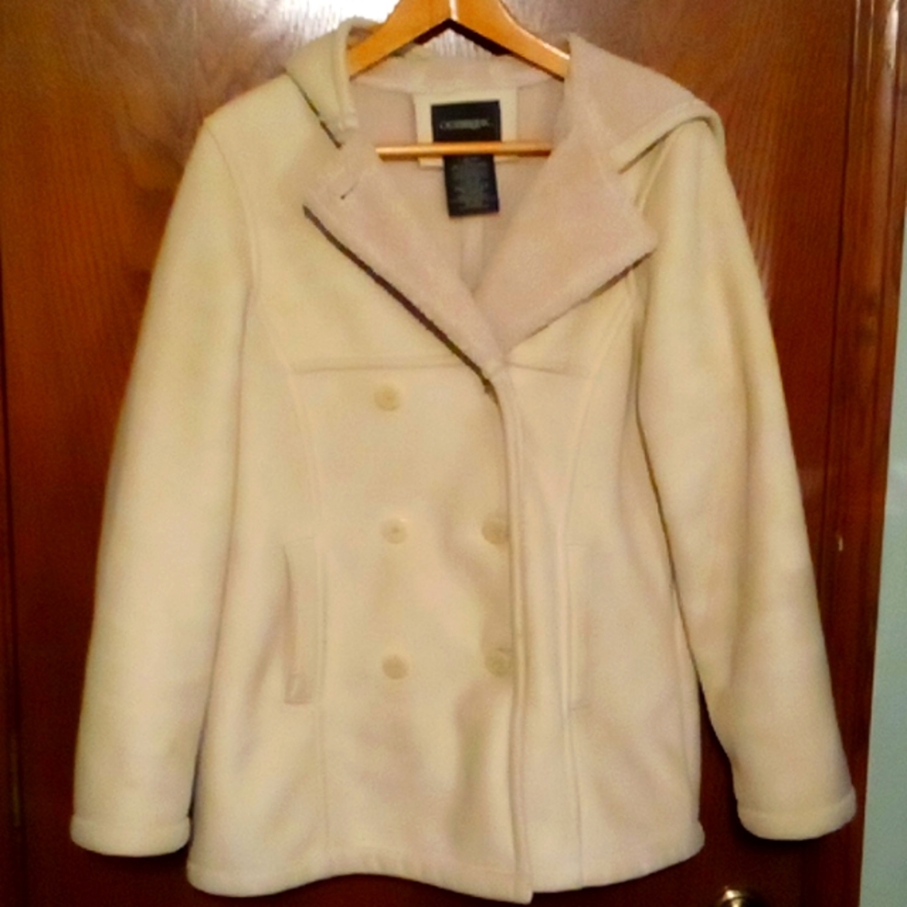 Outbrook tan hooded jacket